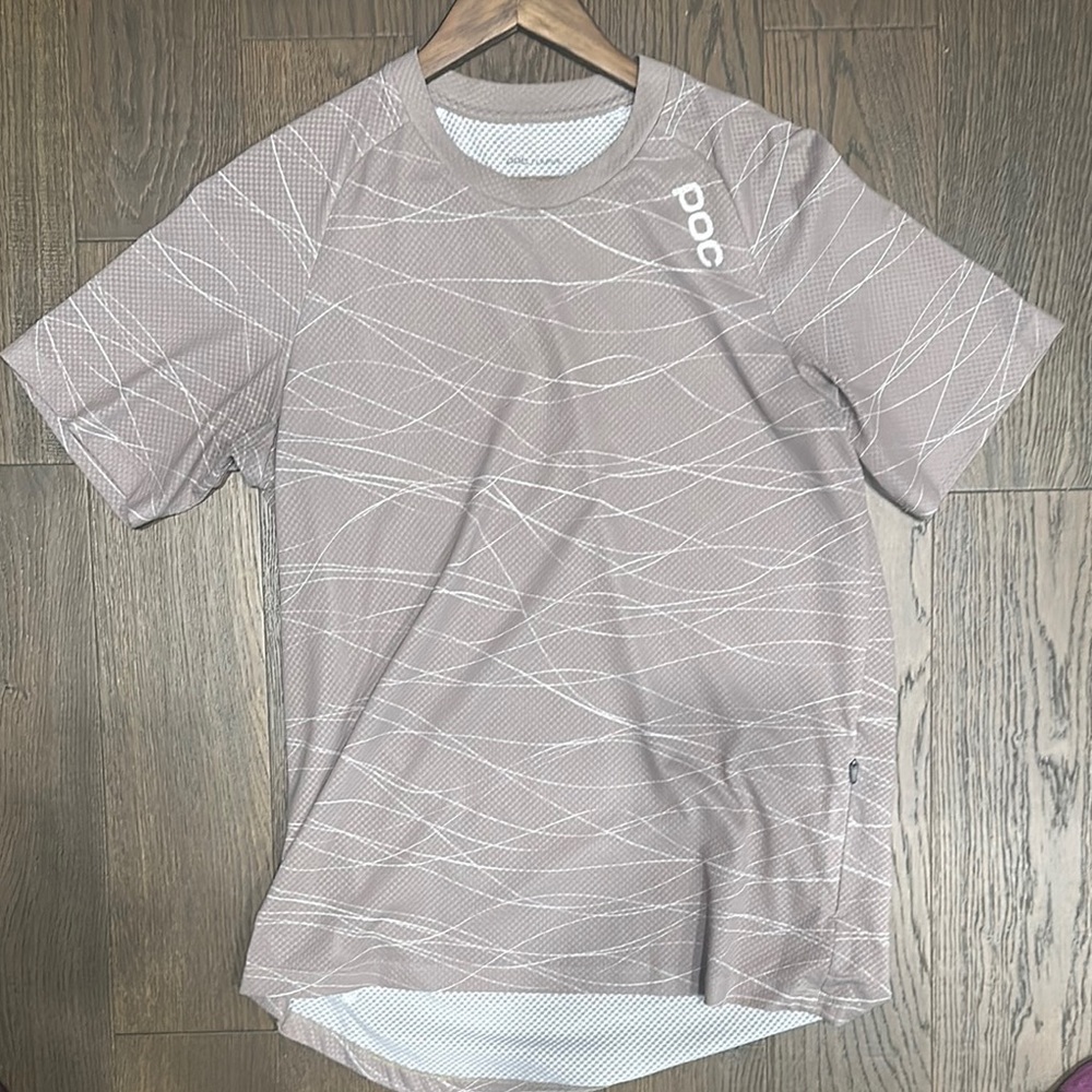 Tan Short Sleeve Performance Tee
